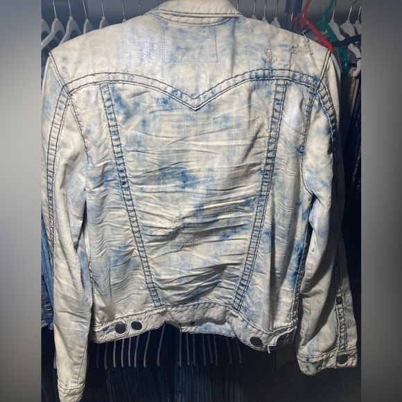 Rare! Jimmy Super T in “MINERAL REEF” wash True Religion size Medium - Picture 2 of 6